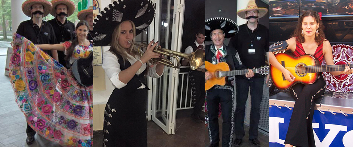 Selfies maken als mariachi